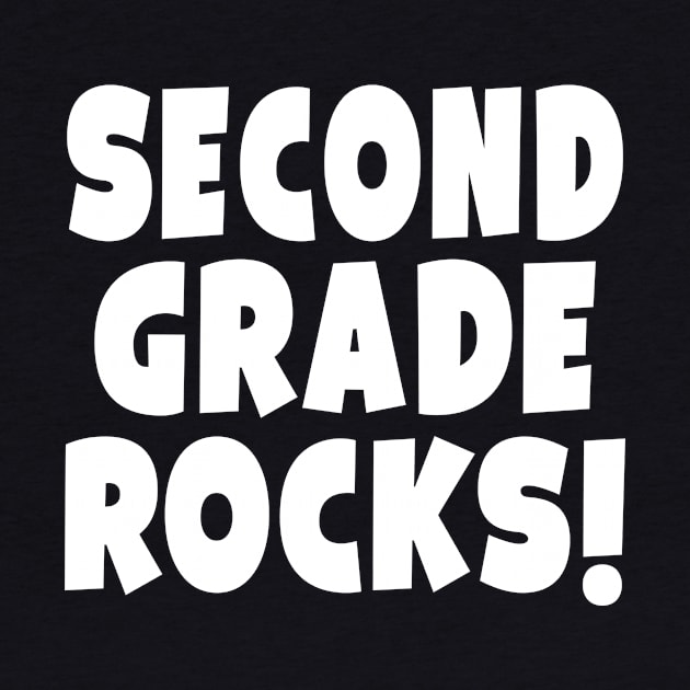 Second Grade Rocks Gift For A 2nd Grader by Eyes4